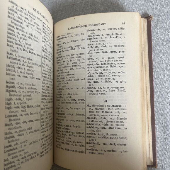 Third Latin Book by Ullman Henry White Hardcover Published 1934 - Picture 8 of 12